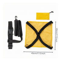 Swimming Resistance Training Device Heavy-Duty Swim Comfortable Drag with Belt for Swimmers