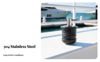 Stainless Steel Boat Plug Watertight Closure T-Handle Drain Plug Seafaring Hardware Leakproof for Boats, Livewells