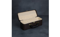 Multi-Slot Bracelet Storage Case Portable Bracelet Case Hard-Shell Bangle Box with Handle Travel-Friendly for Collectors, Travelers, Dresser, Vanity