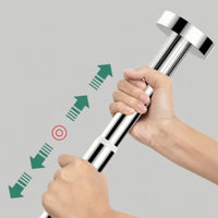 4 Pieces Stainless Steel Under-Sink Support Rod No-Drill Sink Support Pole Rustproof Furniture Stabilizer Adjustable for Homeowners