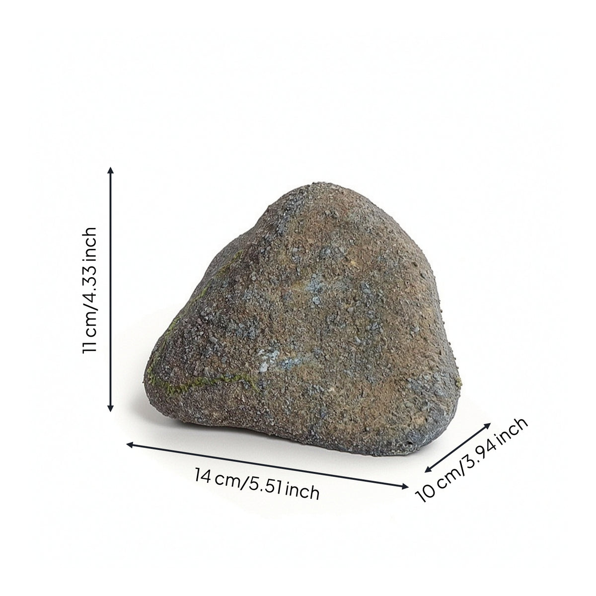 Artificial Landscape Rock Looking Faux Covered Stone Realistic Ornament for Gardeners