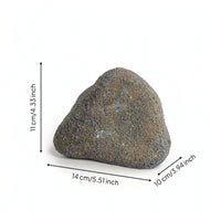 Artificial Landscape Rock Looking Faux Covered Stone Realistic Ornament for Gardeners