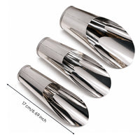 Stainless Steel Garden Scoop Sturdy Soil Scoop Easy-to-Clean Gardening Tool Indoor for Hobbyists
