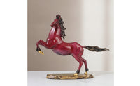 Elegant Horse Figurine with Base