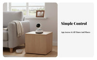 360 Degree Camera Motion Detection Pan Tilt Home Camera Remote Viewing for Homeowners, Small Business Owners, Living Room, Office, Nursery