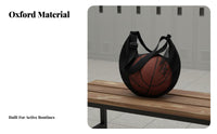 Portable Basketball Shoulder Bag Lightweight Mesh Basketball Bag Multi-Purpose for Training, Gym