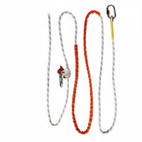 Anti-Slip Finish Self-Locking Rope Grab Long-Lasting Construction Self-Locking Ascender Antiskid Grip for Climbers, Cavers, Rappelling