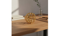 Tabletop Decorative Sphere Minimalist Tabletop Decorative Ball Abstract Geometric Sphere for Entryway