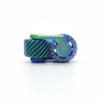 Stress Relief 3D Printed Fidget Twirler Long-Lasting Gear Fidget Twirler Effortless Rotating Finger Roller Toy Portable for Office, Travel