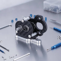 RC Crawler Gearbox Lightweight Gearbox with Carbon Fiber Plates Gearbox with Carbon Fiber Plates CNC-Machined