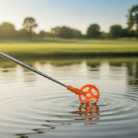 Telescopic Golf Ball Retriever Stainless Steel Golf Ball Retriever Extendable Portable for Golfers, Driving Range