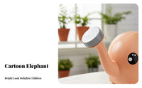 Elephant Watering Can Creative Design Cartoon Animal Watering Pot Long Spout Kids Sprinkler Pot for Young Children, Indoor Plants, Beach, Washroom
