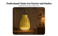 Slotted Ventilated Bird Lamp Spring Clip Bird Heating Lamp Metal Tube