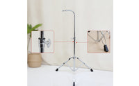 Acoustic Tree Stand Portable Acoustic Tree Rack Metal Chime Stand with Tripod Base for Mindfulness