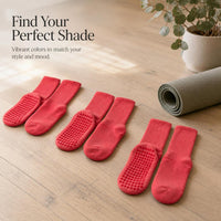 36-Color Thickened Winter Yoga Dance Socks for Cold Protection and Warmth