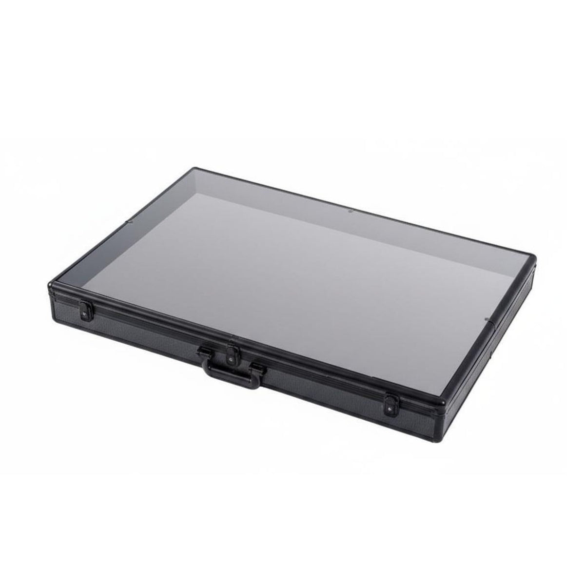 Custom Size Aluminum Alloy Toolbox Lock Design Acrylic Lid Tool Case Long-Lasting Aluminum Tool Case Sturdy Handle for Workshop