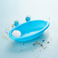 Multifunctional Bird Bath Basin with Mirror Easy to Clean Parrot Bath Tray Safe Plastic Bird Bathtub for Parrots, Budgies