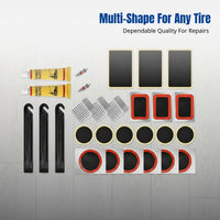 Bike Repair Kit, Patch Tool Set, Cold Patch, Portable Glue for Maintenance