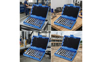 10 Pieces Bit Socket Kit Reinforced Bit Socket Set with Case Anti-Slip Tools for Automotive Repair, Machinery Maintenance