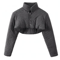 Shoulder Warmer Breathable Cropped Upper Upper Garment Long Sleeves Cold Weather Clothing