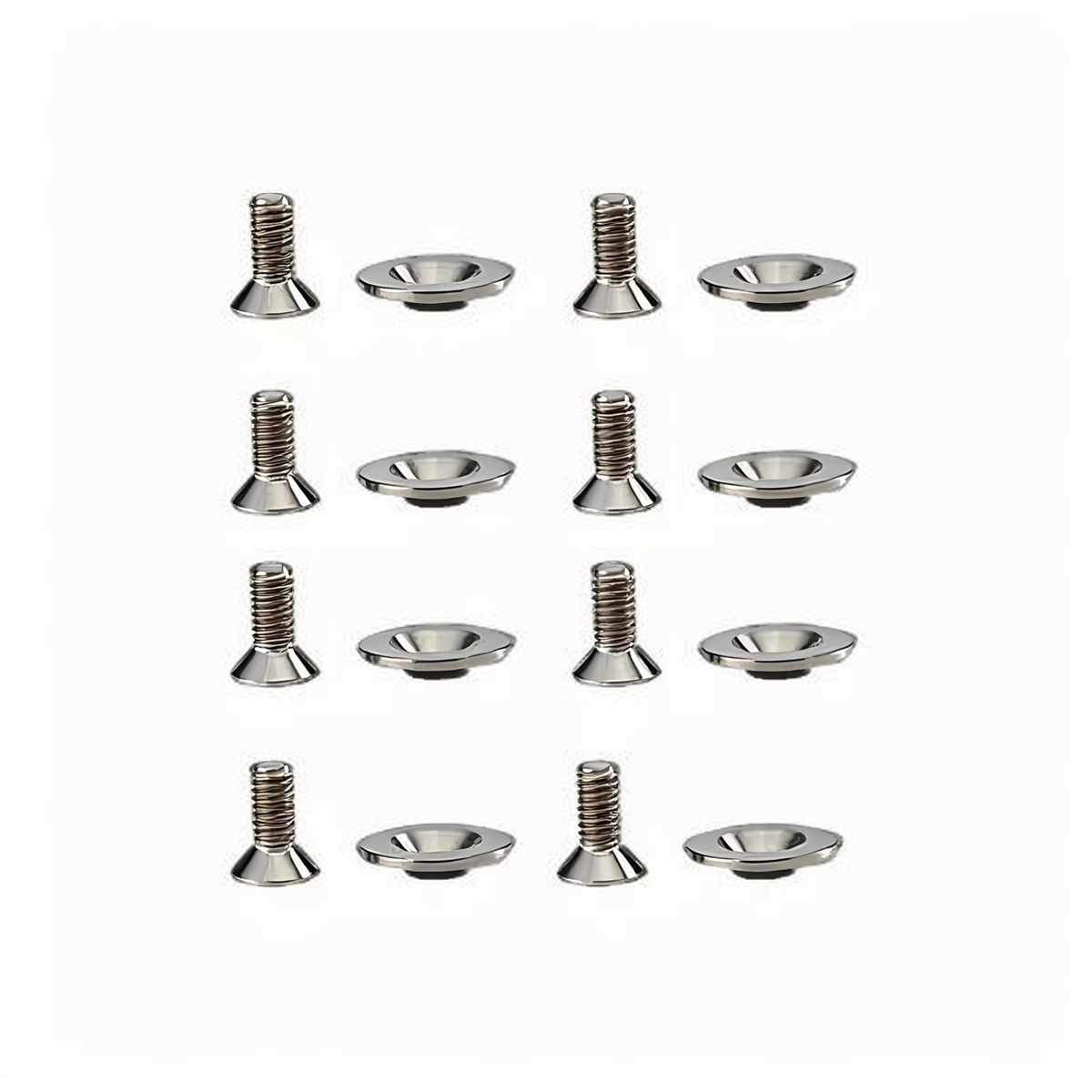 Universal 6mm Mounting Screws Kit, Snowboard, Steel