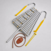 Marching Bell Lyre Adjustable Xylophone Portable Bell Lyre for Students, Beginners