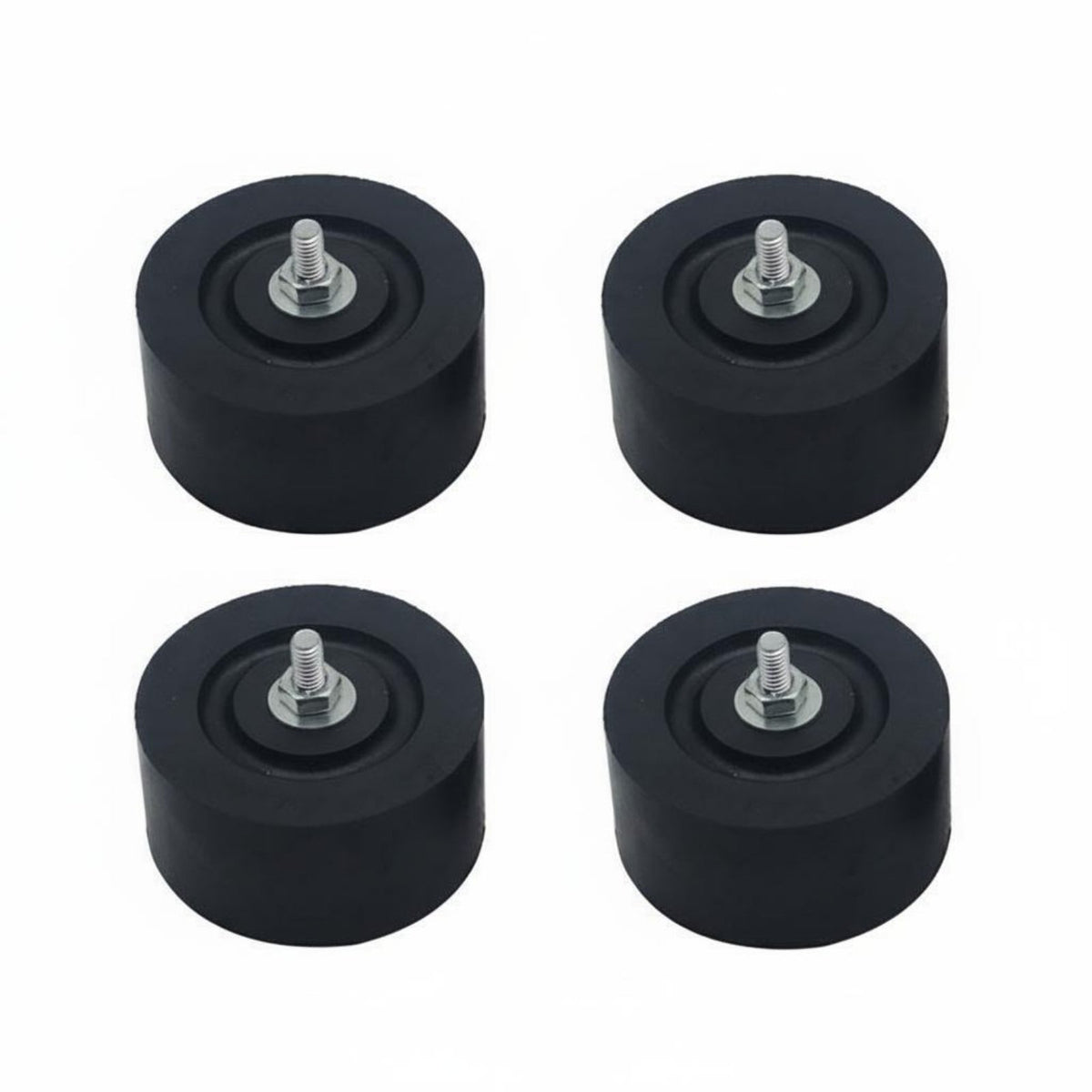 4 Pieces Air Conditioner Anti-Vibration Pad Outdoor Unit Rubber Feet Non Slip Anti-Vibration Rubber Pads