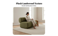 Minimalist Aesthetic Armless Boucle Seating Unit Customizable Configuration sectional Couch Soft Texture Sectional Sofa High-Resilience Foam for Apartment Dwellers, Interior Designers, Design aficionados, Living Room, Villa, Reception Area, Office