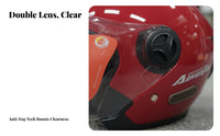 3/4 Shell 3C Certified 3/4 Shell Helmet All Season Secure Headwear for Pedal-Assist Bike Riders, Commuting