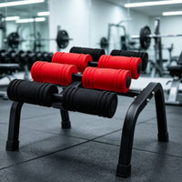 Low-Profile Back Stretcher with Rollers Comfortable Arched Back Stretcher Compact Equipment Portable for Home Exercise