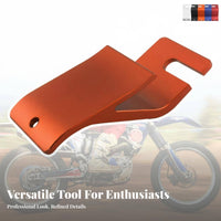Aluminum Alloy Motorcycle Tire Bead Holder Lightweight Tire Changing Bead Clamp Universal Fit for Dirt Bike Riders, Trackside Repair, Garage