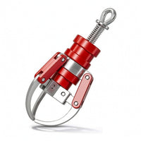Metal Claw Toy with Bead Chain Mechanical Spring-Loaded Claw Keychain Toy Keychain Sturdy Keyring Compact for Fidgeters