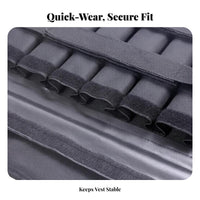 Load-Bearing Garment Breathable Material Adjustable Weight Vest Comfortable Fit Workout Body Weight for Runners, Athletes