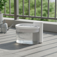 Automatic Pet Water Dispenser Large 2L Capacity Pet Drinking Dispenser Multi-Layer Filtration Energy-Efficient Dog Waterer for Cats, Dogs