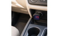 Cigarette Lighter Voltage Tester Insertable Vehicle Battery Monitor LED