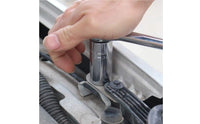2 Pieces Adjustable Fastener Wrench with Adapter Alloy Steel Adjustable Fastener Wrench High Strength Tool for Garage, Workshop