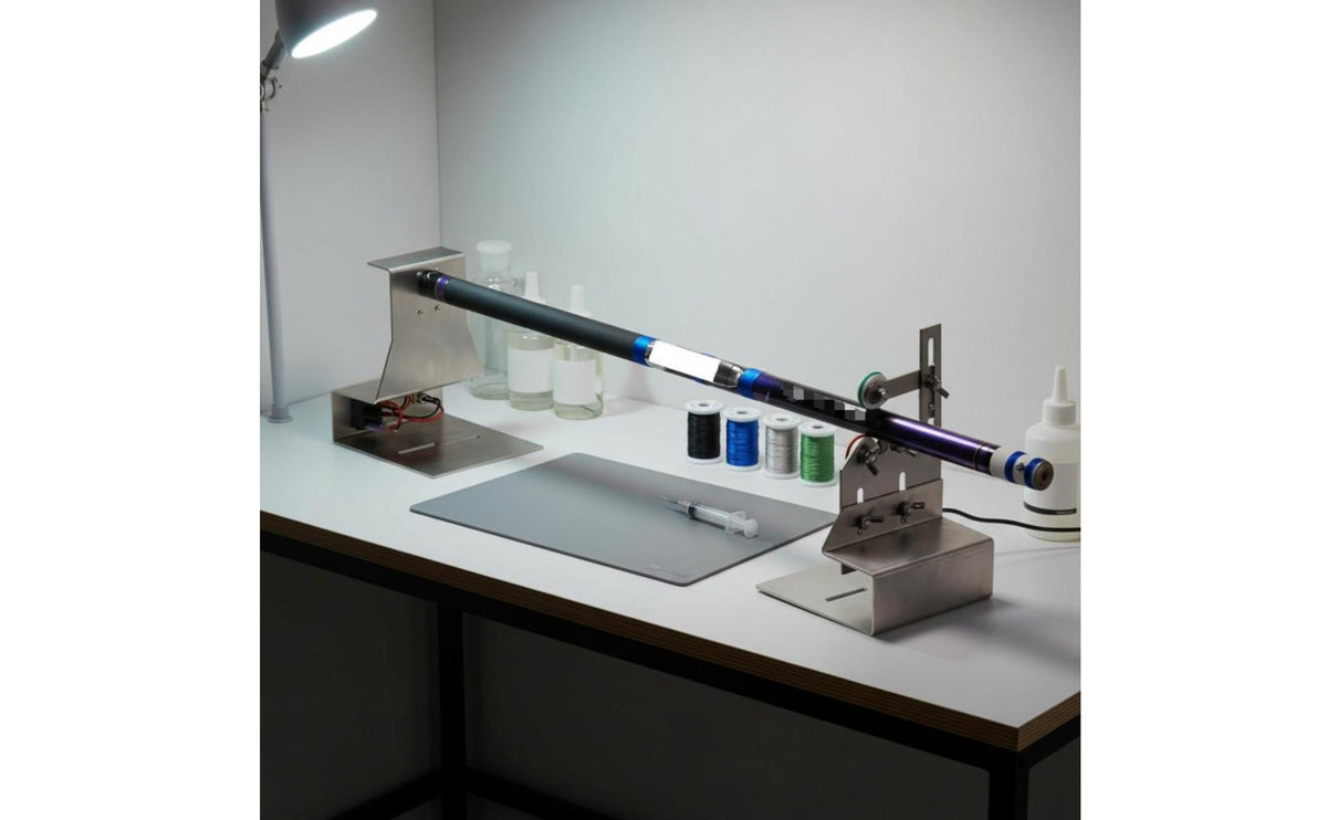 Reversible Rotation Fishing Rod Epoxy Coating Machine Long-Lasting Construction Epoxy Drying Rod Turner Portable Design Workshop Equipment for Home Use