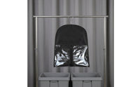 2 Pieces Garment Dust Cover Lightweight Hanging Clothes Cover with Clear Window Transparent Storage Bags