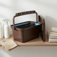 Plastic Cleaning Container Multi-Purpose Lidded Storage Container Easy to Stow