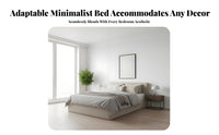 Platform-& design & design raisetop Storage Bed Space Saving Gas raise Ottoman Frame Slatted sturdy Bedroom Furniture box-boxlessNoisenoiseless boxless Needed for Apartment Dwellers, homeowners, Students, Small areas, Guest Room