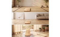 Double-Sided Wooden Acupressure Board Sturdy Board with Pyramidal Texture Minimalist Light for Yogis