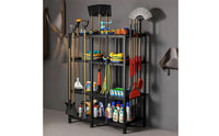 Three-Tier Garden Tool Organizer Freestanding Garden Tool Rack Rustproof Compact for Gardeners, Garage