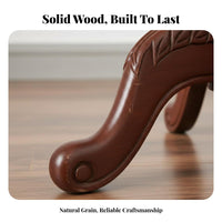 Strong Bearing Capacity Wooden Coat Rack Stable Base Unattached Standing Coat Stand Space Saving Solid Wood Hall Tree Heavy Duty for Homeowners, Families, Office Workers, Living Room, Bedroom, Entryway, Hallway