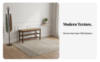 twofold Function 2-Tier Shoe Rack with Woven Seat Natural Aesthetic Padded Shoe Rack Bench Sturdy Construction Entryway Stool Space-Saving Design for Apartment Dwellers, Homeowners, Hallway, Mudroom, Living Room, Bedroom