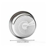 304 Stainless Steel Espresso Portafilter Basket 58mm Filter Basket Straight Wall Design for Baristas, Home Cafe