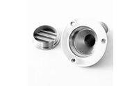Saltwater-Resistant Marine Drain Fitting with Flange Angled Boat Drain Fitting Slim Hardware Easy to Clean for Yachts