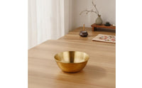 Brass Bowl Polished Offering Bowl Shiny Vessel for Meditation Corner