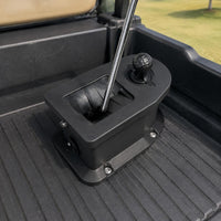 Golf Vehicle Club Cleaner Dark Cart Mounted Club Washer Molded Base Plate Sports Accessory