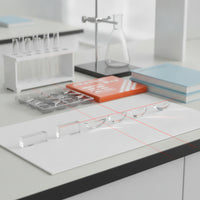 8 Pieces Optical Lens Set with Storage Box Demonstration Geometric Optics Kit