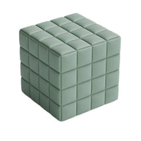 Nordic Aesthetic Upholstered Cube Seat Minimalist Design configurable Sofa Block Shape Seating Furniture versatile Combination for Business Owners, Apartment Dwellers, Interior Designers, Reception Area, Waiting Room, Lounge